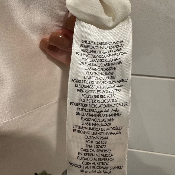 Alice + Olivia Julietta floral satin midi slipdress - Picture 8 of 9